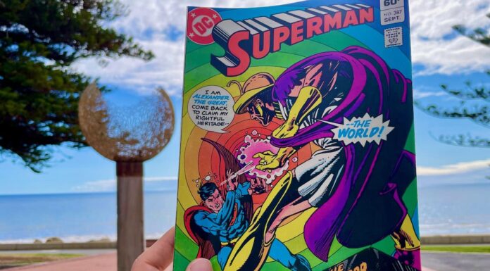 Superman Comic 387 Alexander the Great Conqueror from the Past