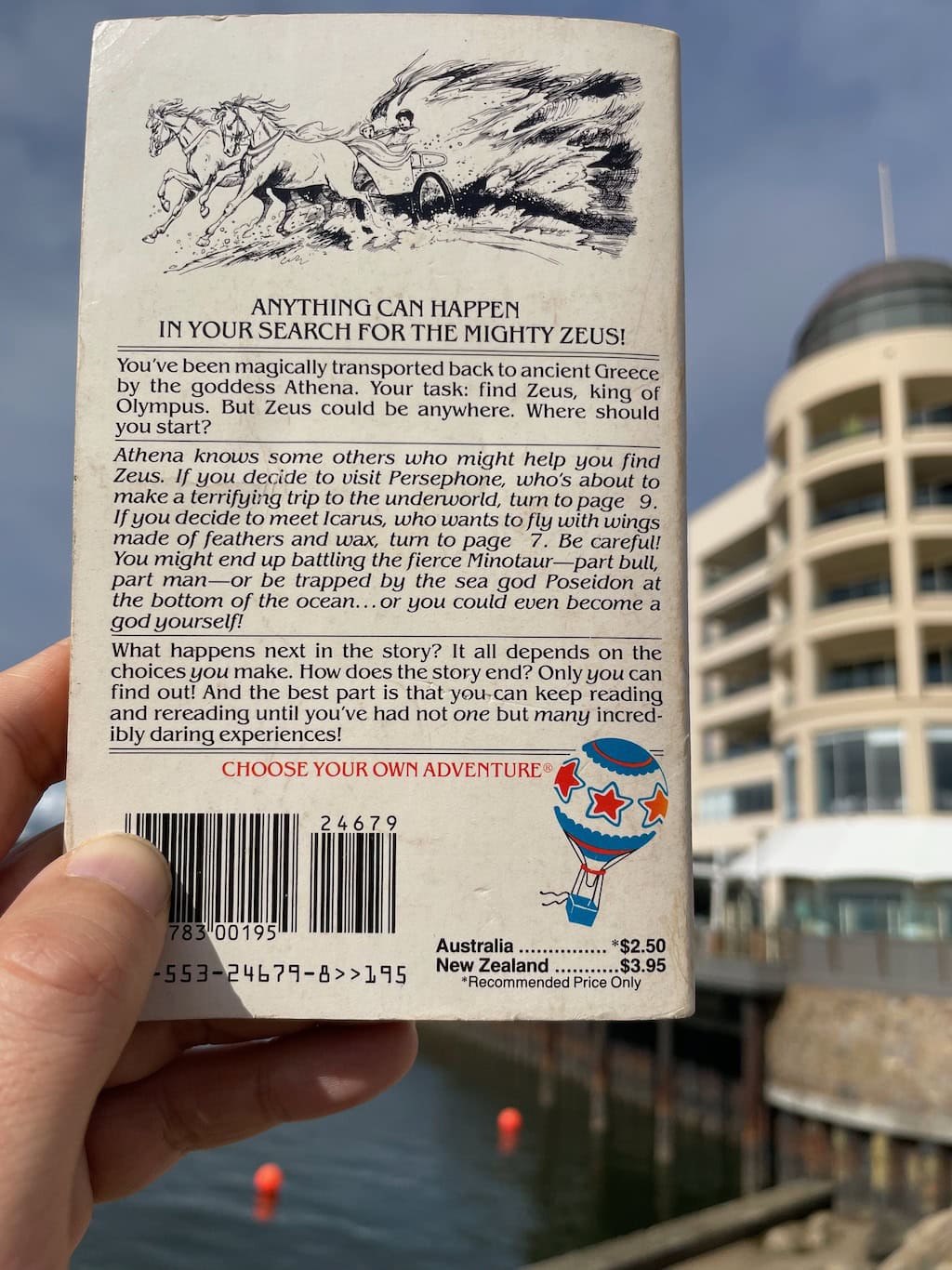 The Throne of Zeus Back Cover Book Summary