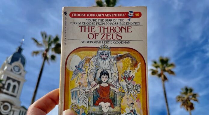 The Throne of Zeus Choose Your Own Adventure Book