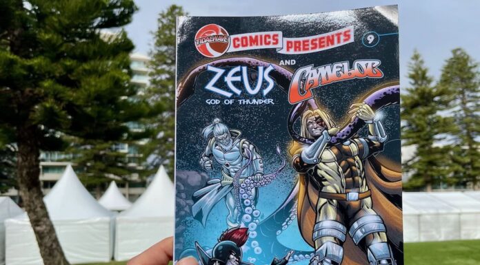 TidalWave Comics Presents 9 Camelot and Zeus comic book