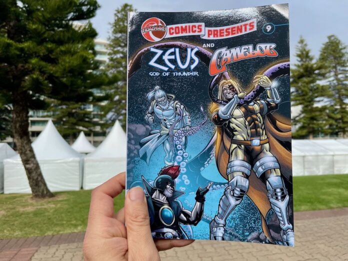TidalWave Comics Presents 9 Camelot and Zeus comic book