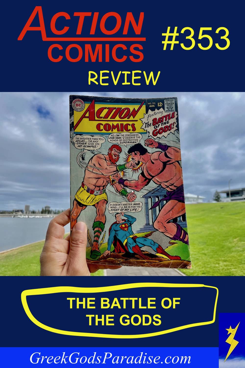 Action Comics 353 Review The Battle of the Gods