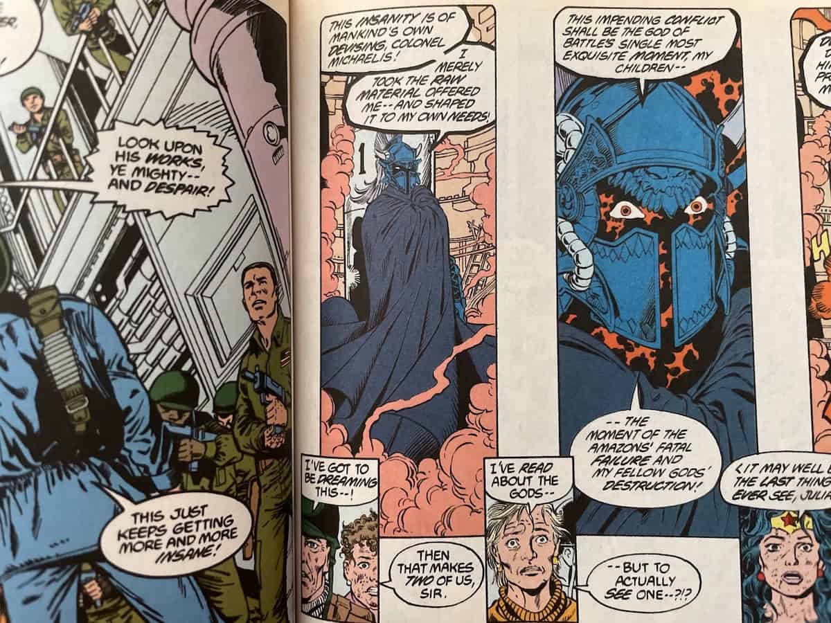 Ares Wonder Woman Gods and Mortals