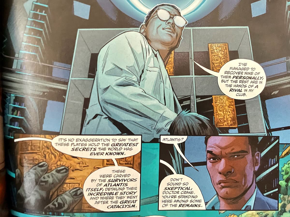 Atlantis Survivor Plates Prodigy Comic