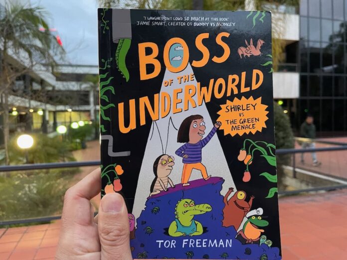 Boss of the Underworld Shirley vs The Green Menace Book