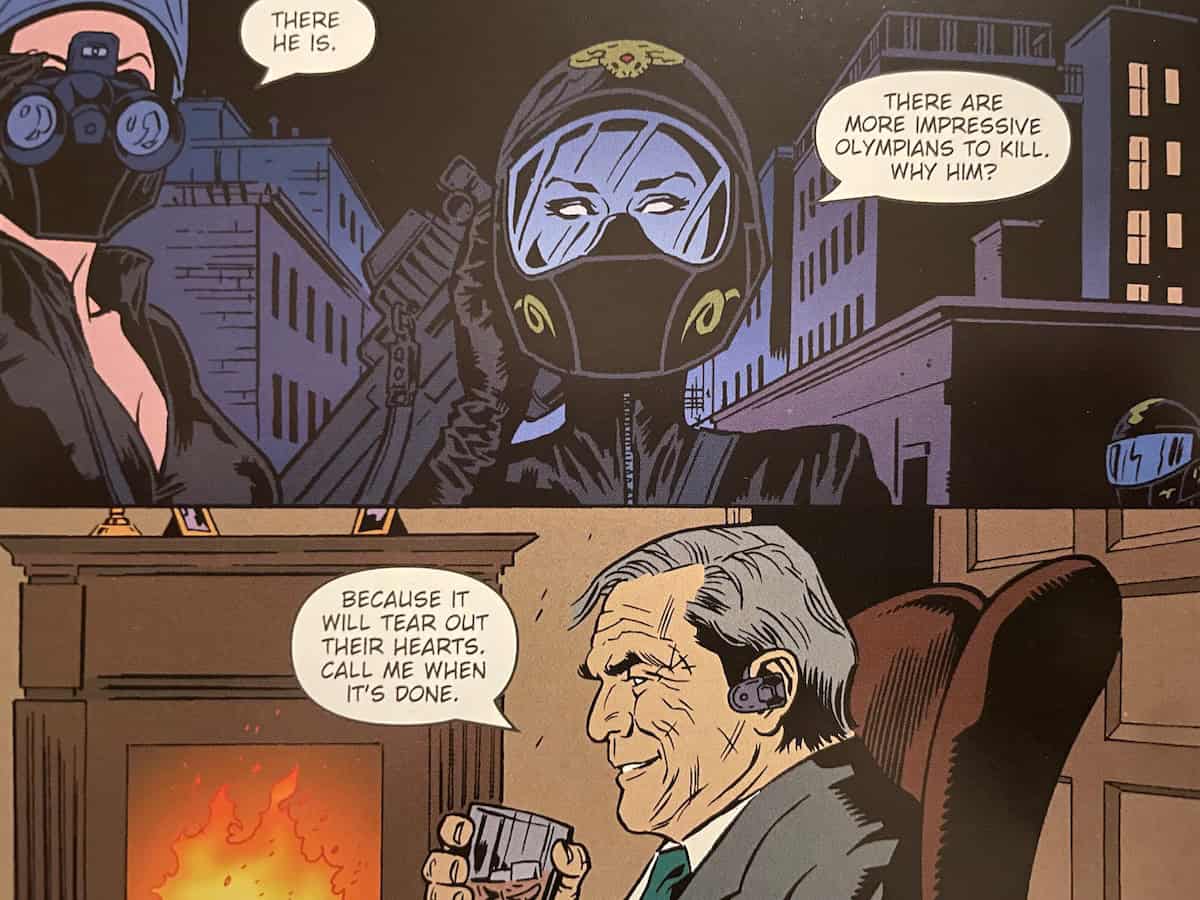 Evil Villains Pantheon Comic