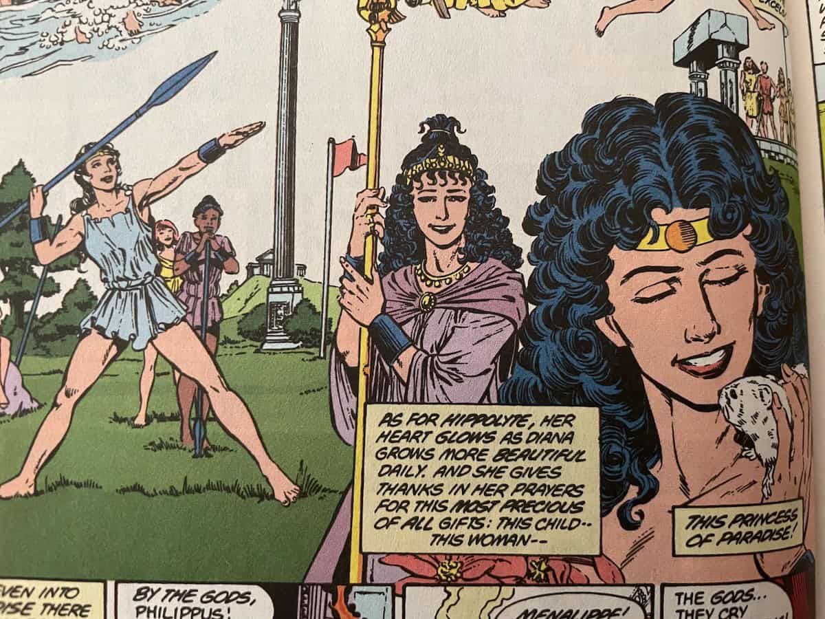 Hippolyte Diana Wonder Woman Gods and Mortals George Perez