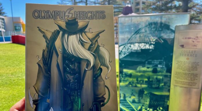 OLYMPUS HEIGHTS: Comic Book Review Olympus Heights TP by Kevin Munroe
