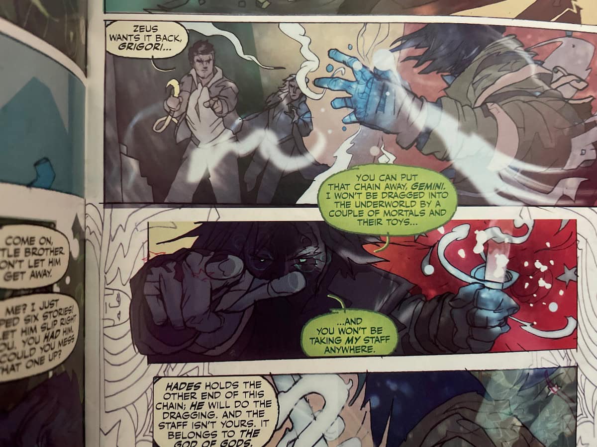 Olympus Image Comics Gemini Gods Grigori scene
