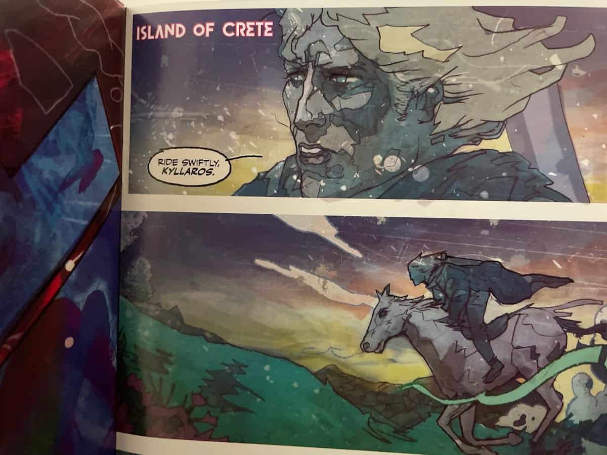 Olympus Image Comics Island of Crete scene