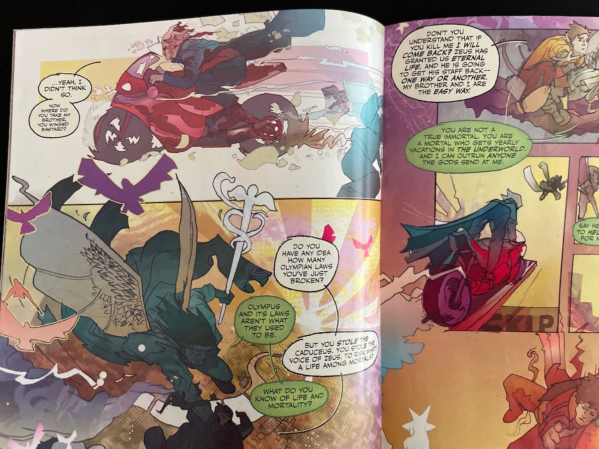 Olympus Image Comics Olympian Laws scene