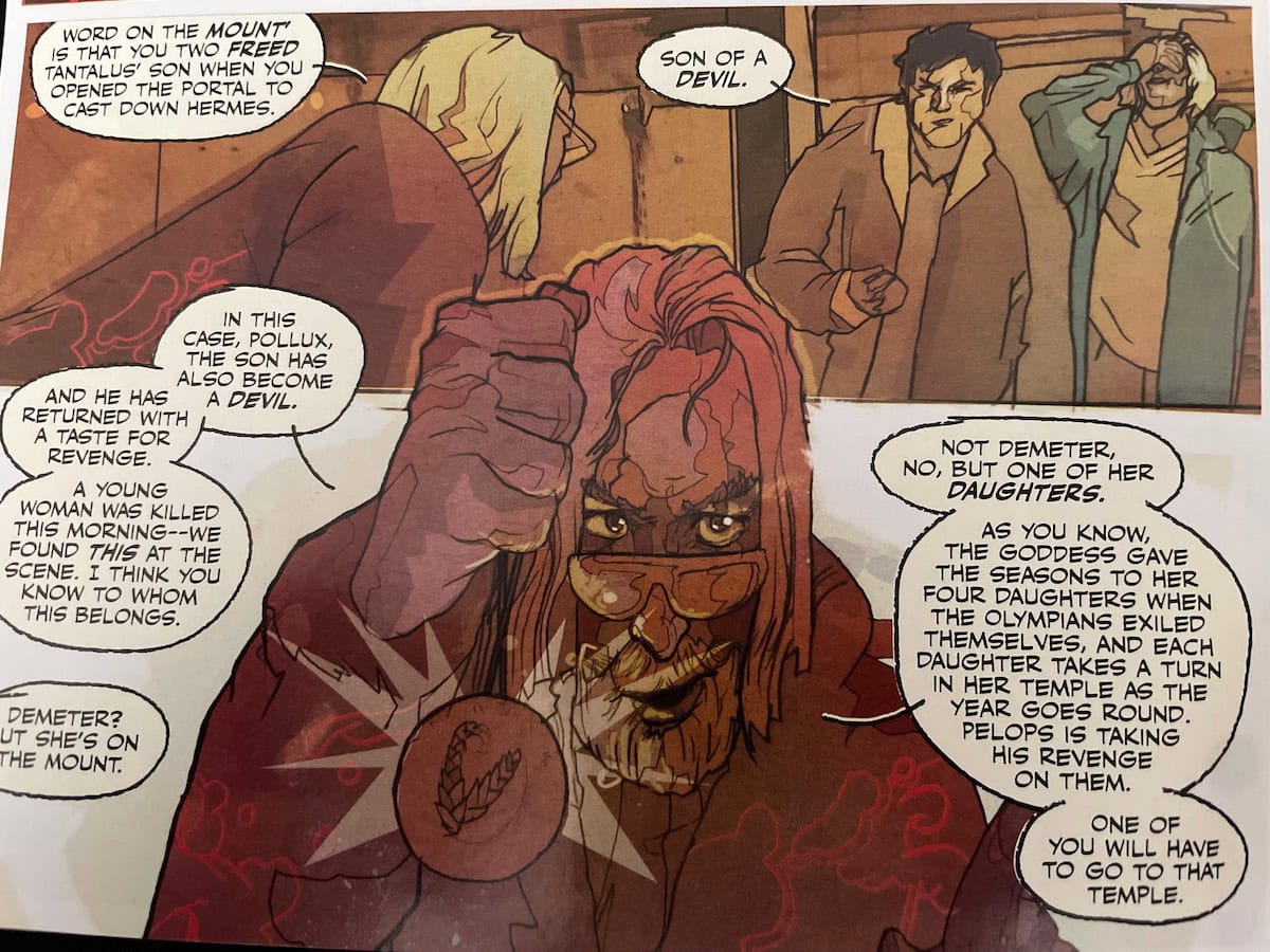 Olympus Image Comics Pollux Devil scene