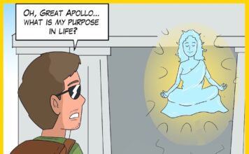 Oracle of Delphi Comic Oracle of Delphi Comic Pythia High Priestess Temple of Apollo