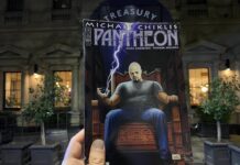 PANTHEON Comic Series Review: Michael Chiklis as Zeus Pantheon 1 Comic Michael Chiklis