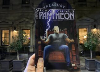 PANTHEON Comic Series Review: Michael Chiklis as Zeus Pantheon 1 Comic Michael Chiklis