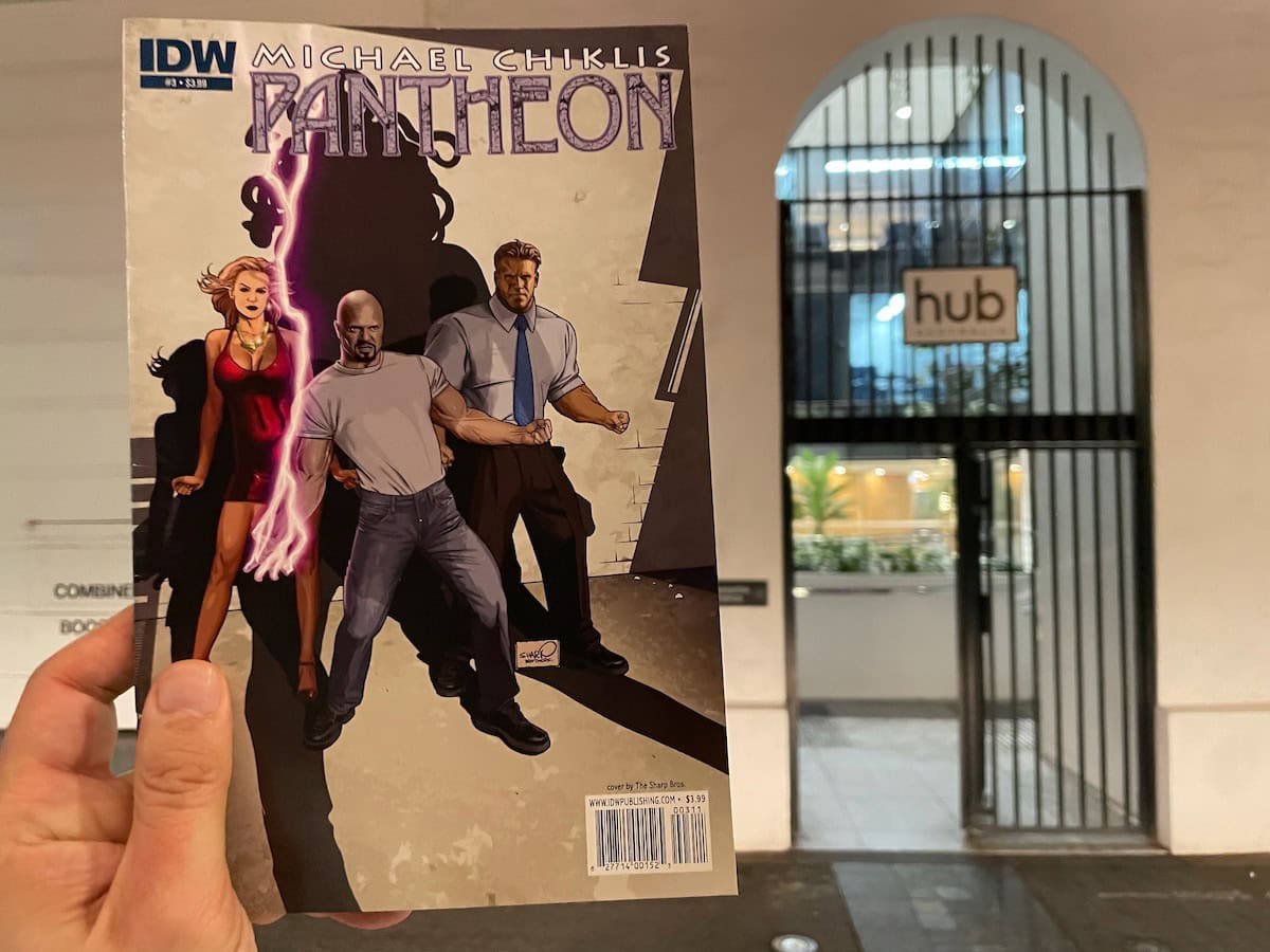 Pantheon 3 Comic Michael Chiklis