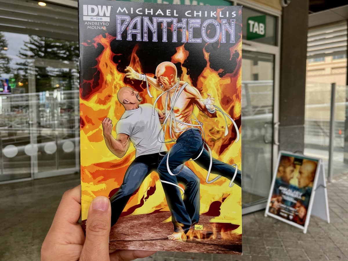 Pantheon 5 Comic Michael Chiklis