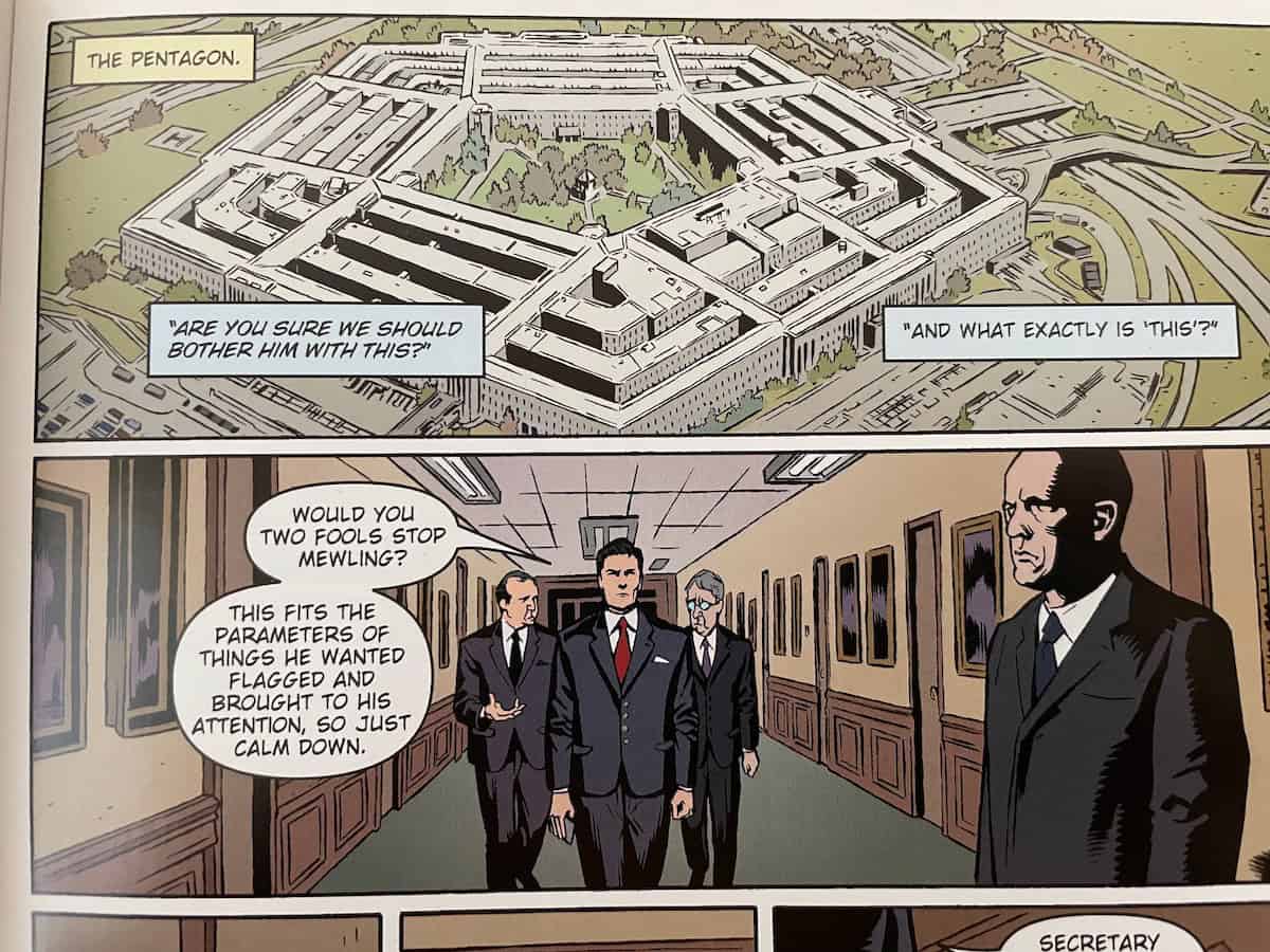 The Pentagon Pantheon Comic Michael Chiklis