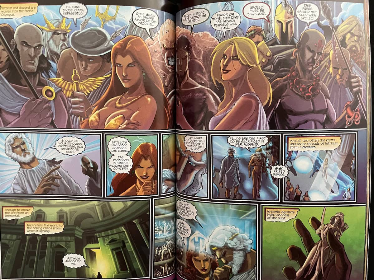 Wrath of the Titans Olympian Gods Omnibus