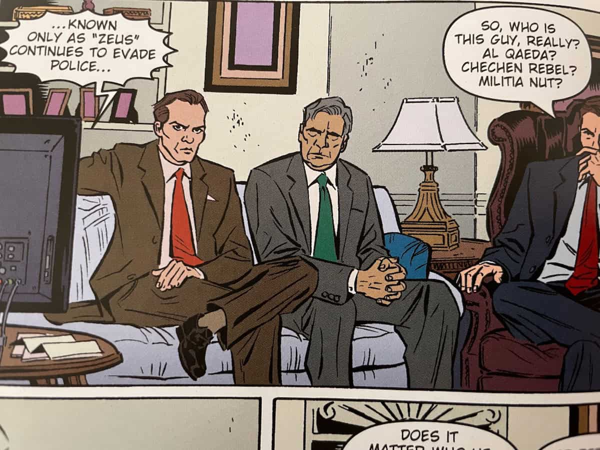 Zeus News Michael Chiklis Pantheon Comic
