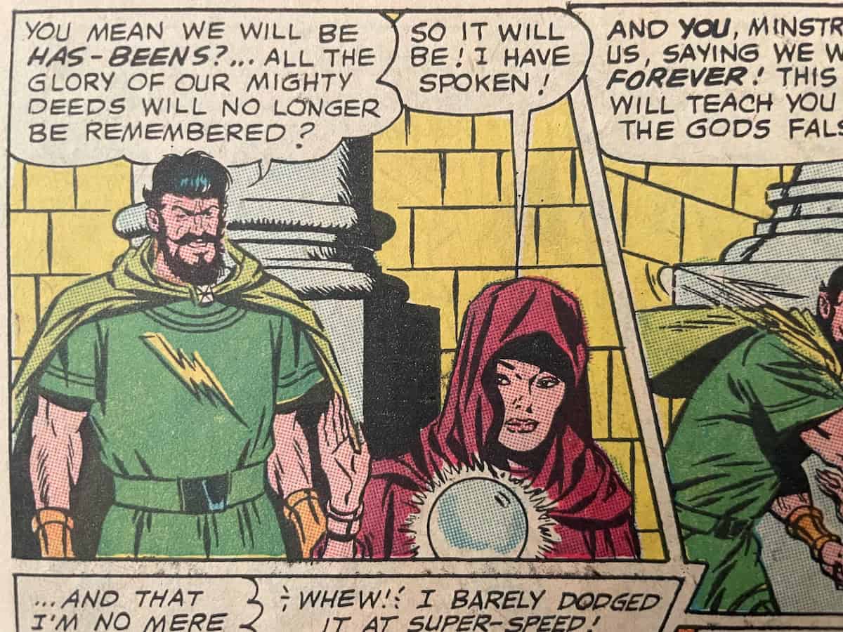 Zeus Oracle Prophecy Action Comics 353