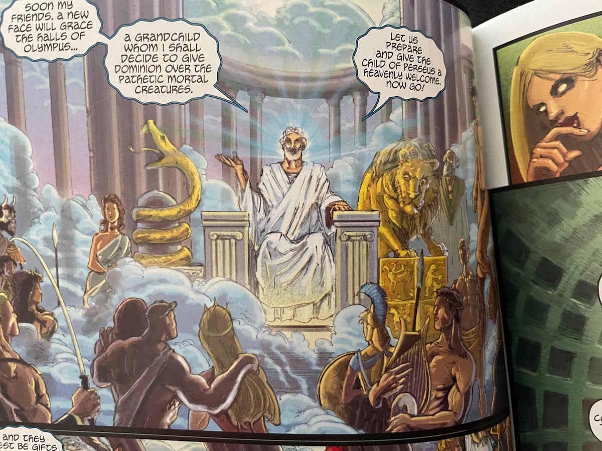 Zeus Wrath of the Titans Omnibus