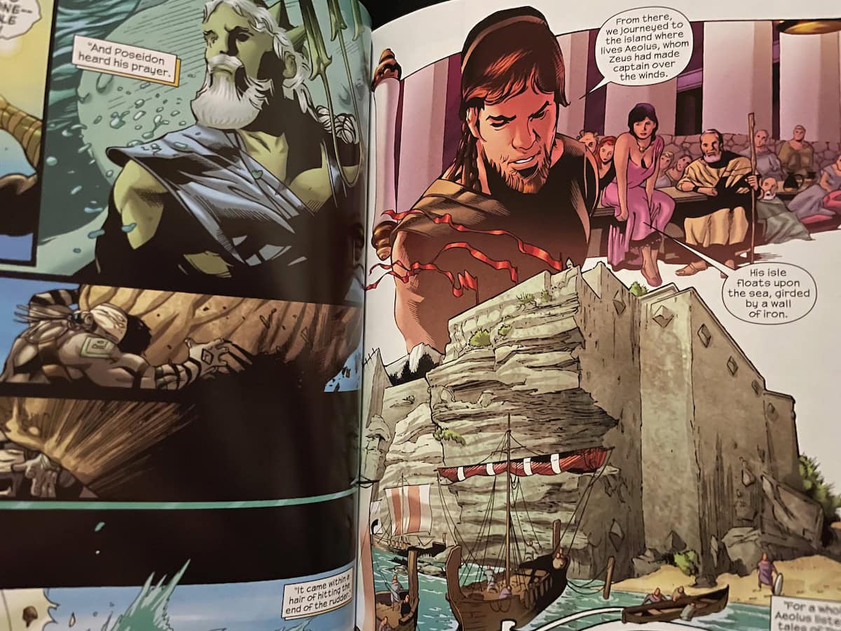 Aeolus Island Marvel Illustrated The Odyssey