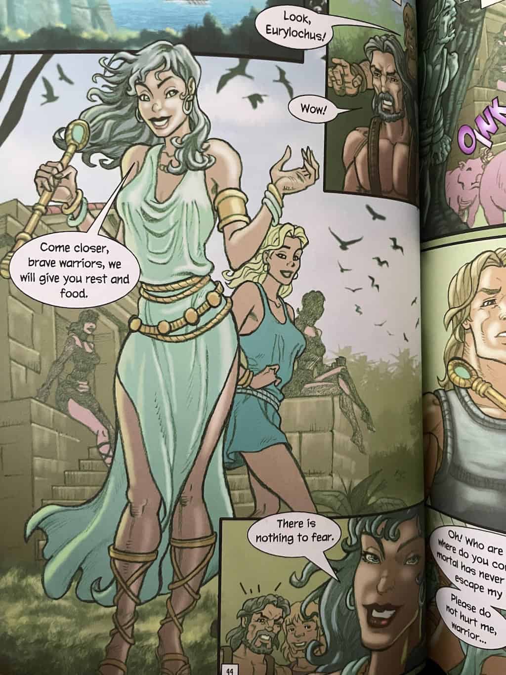 Goddess Circe Homers The Odyssey A Graphic Novel