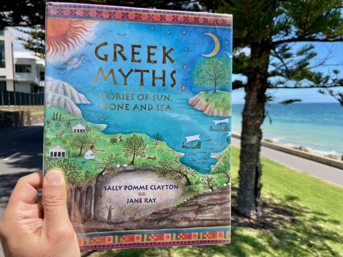 Greek Myths Stories of Sun Stone and Sea Book