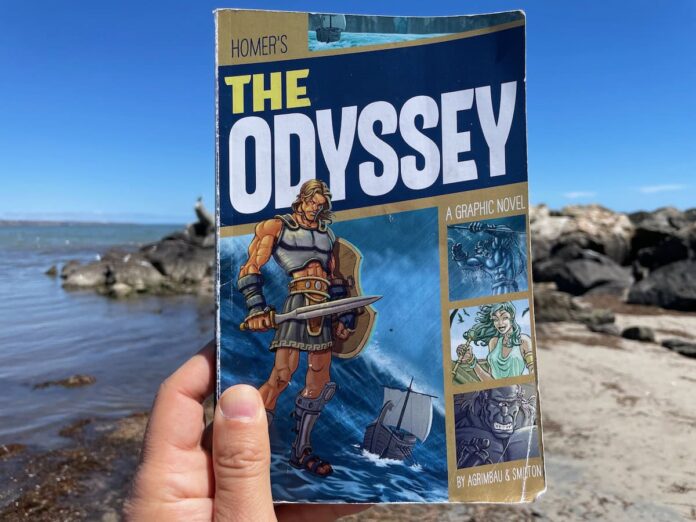 Homers-The-Odyssey-A-Graphic-Novel Homers The Odyssey A Graphic Novel
