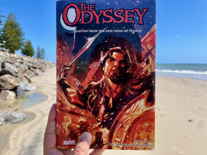 Marvel-Illustrated-The-Odyssey-Hardback-Book Marvel Illustrated The Odyssey Hardback Book