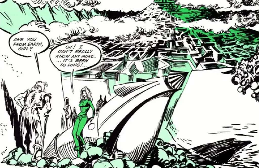 Barbarella Graphic Novel Labyrinth