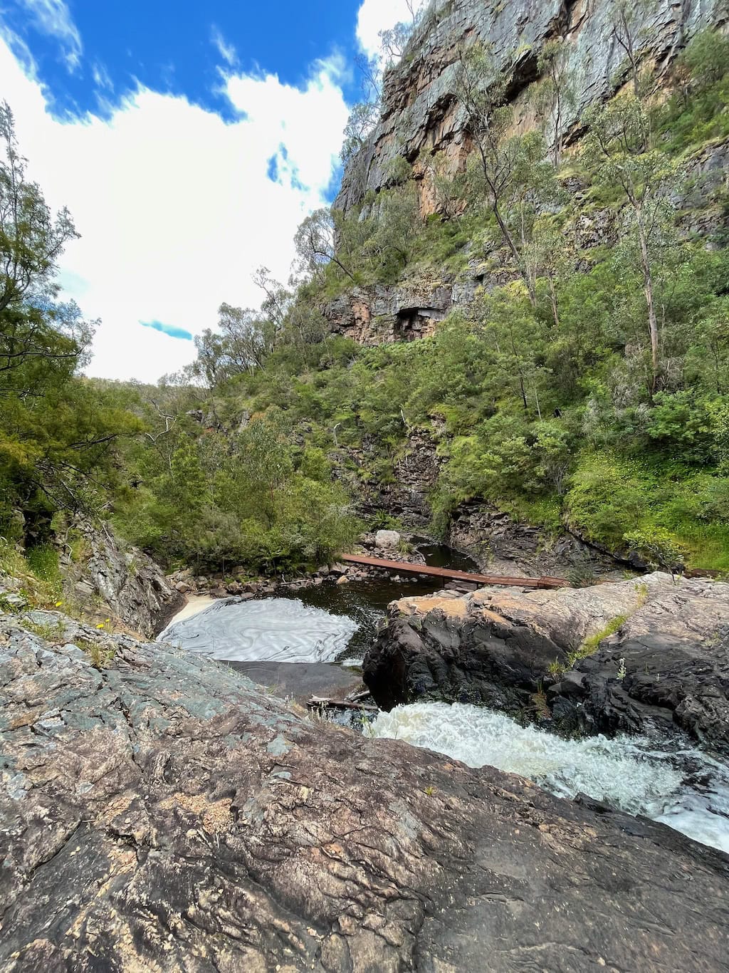 Fish Falls Waterfall Path