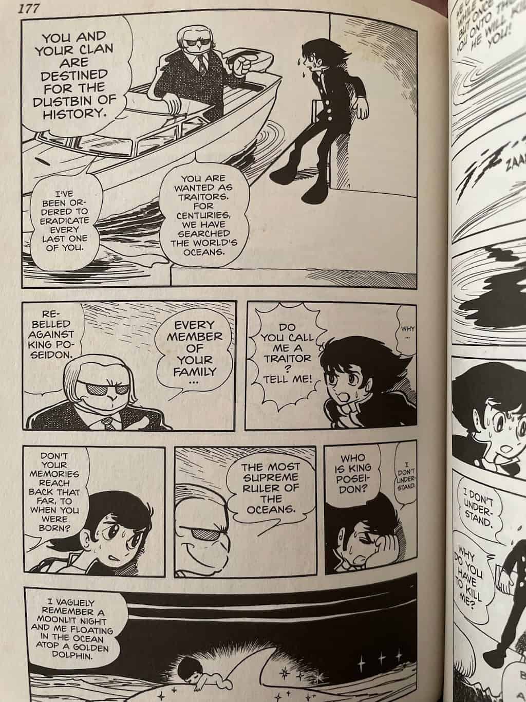 King Poseidon Rebellion Explanation Scene Triton of the Sea Volume 1