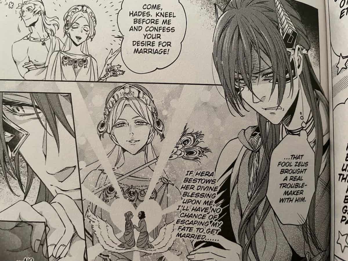 Lord Hades's Ruthless Marriage Goddess Hera Scene