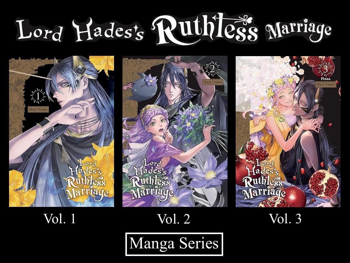 Lord Hades's Ruthless Marriage Manga Series Vol 1 2 3
