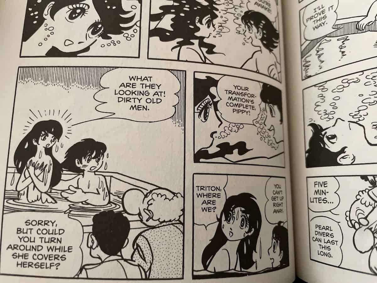 Triton and Pipiko mermaid girl