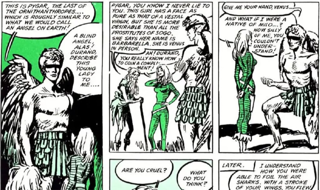 Venus Barbarella Graphic Novel