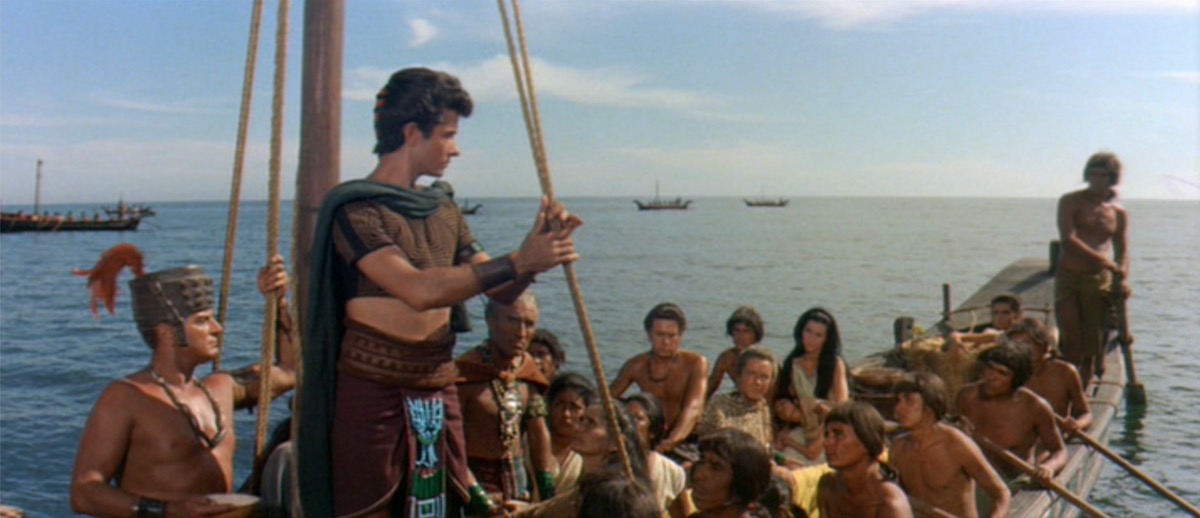 George Chakiris Mayan King Balam Sailing Away
