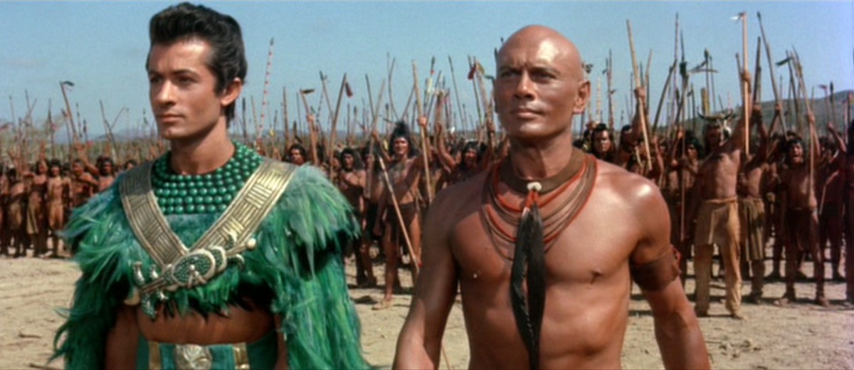 Mayan King Balam Chief Black Eagle Peace Declaration Scene