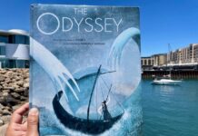 The Odyssey Book for kids illustrated by Manuela Adreani