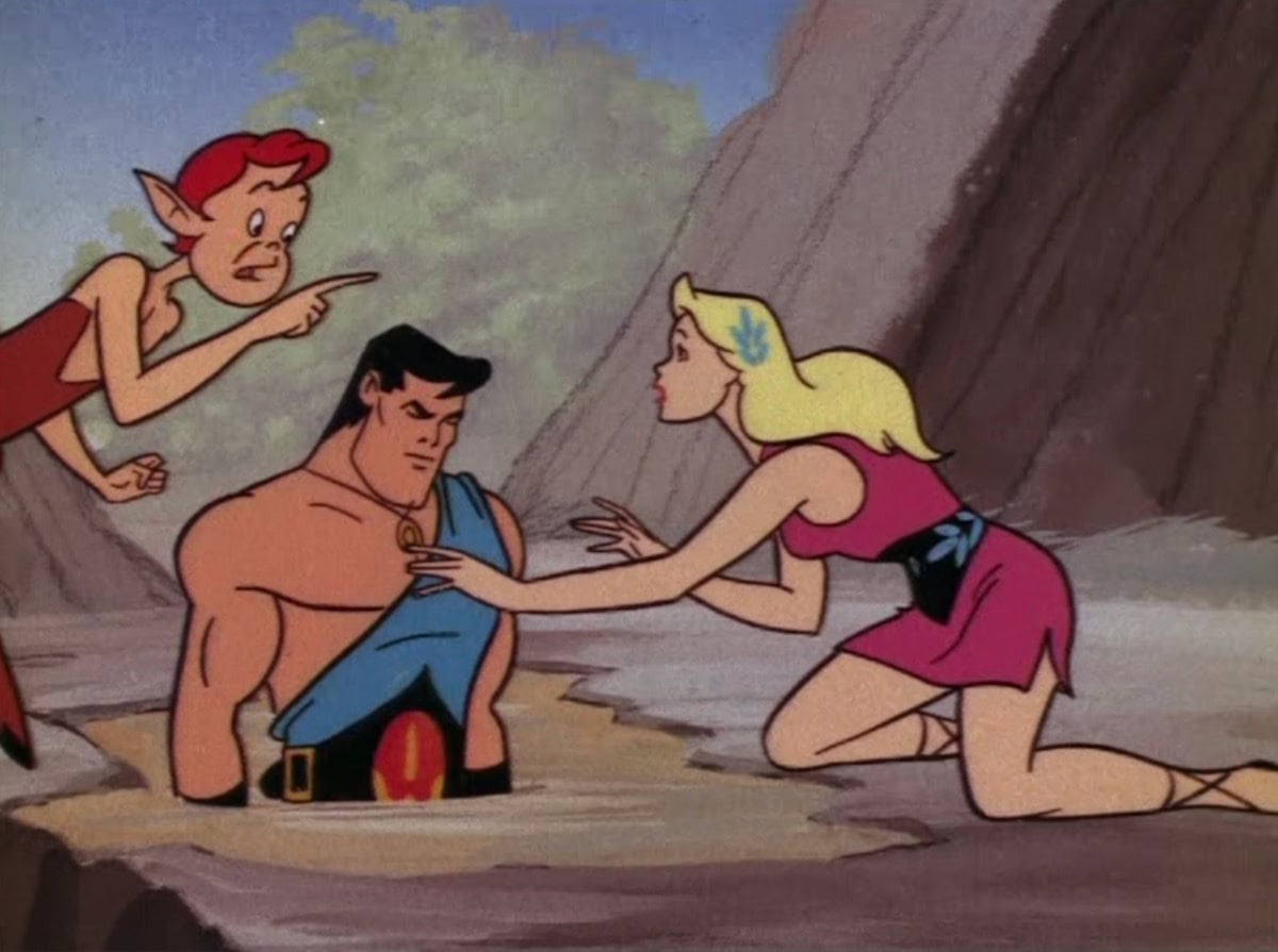 Helena and Newton rescue Mighty Hercules