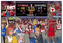 Michael Jordan Chicago Bulls Comic