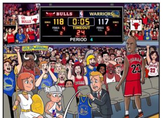 Michael Jordan Chicago Bulls Comic