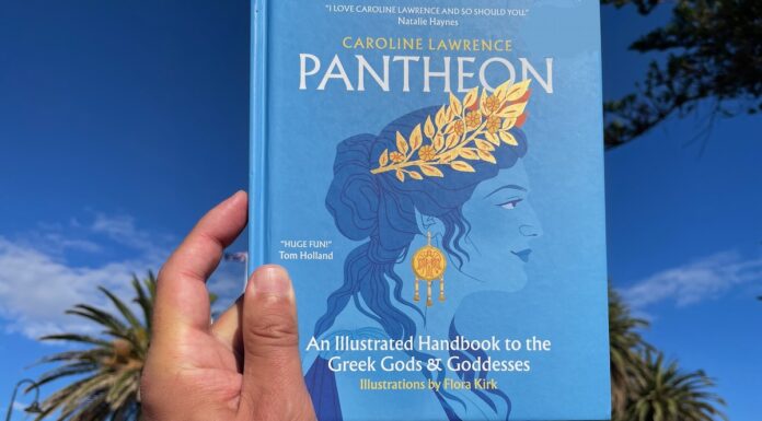 Pantheon An Illustrated Handbook to the Greek Gods and Goddesses Book by Caroline Lawrence