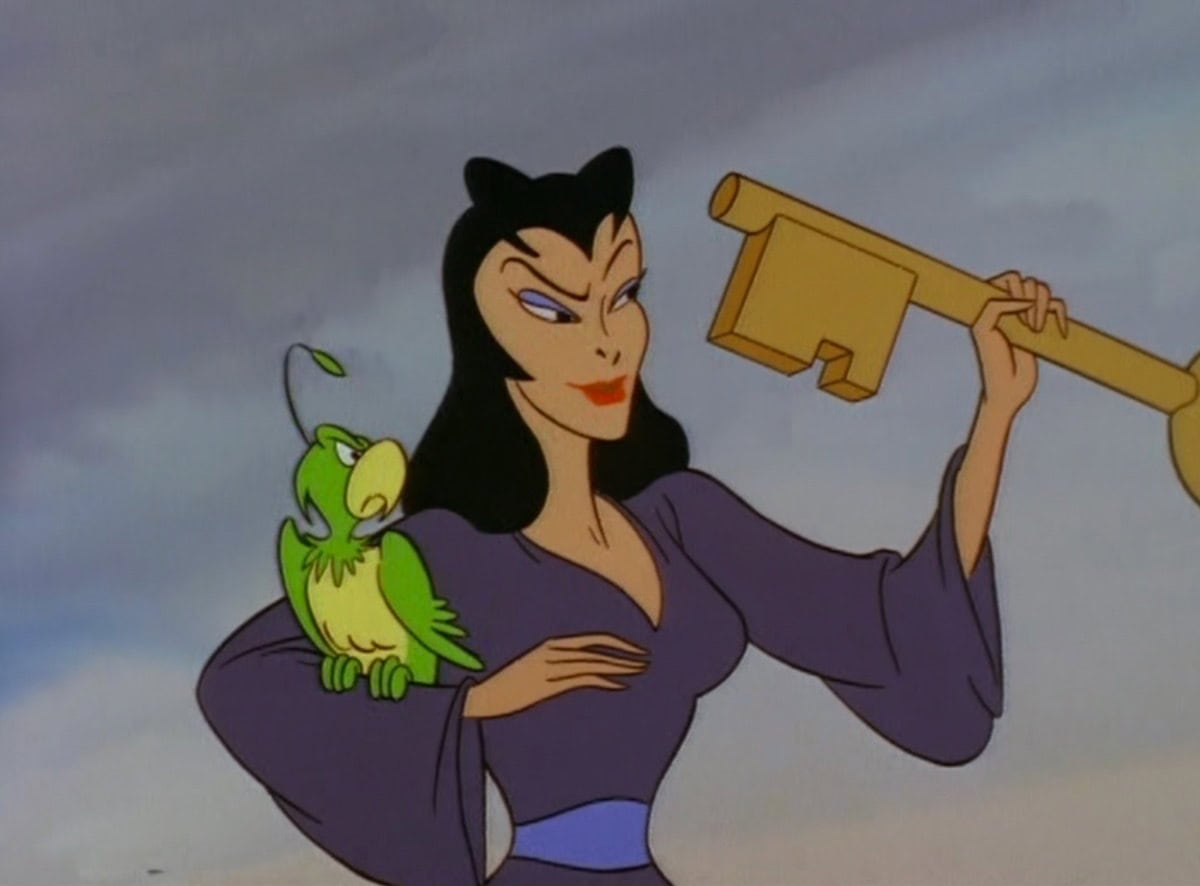 Sea Witch Wilhelmine Pet Parrot Elvira