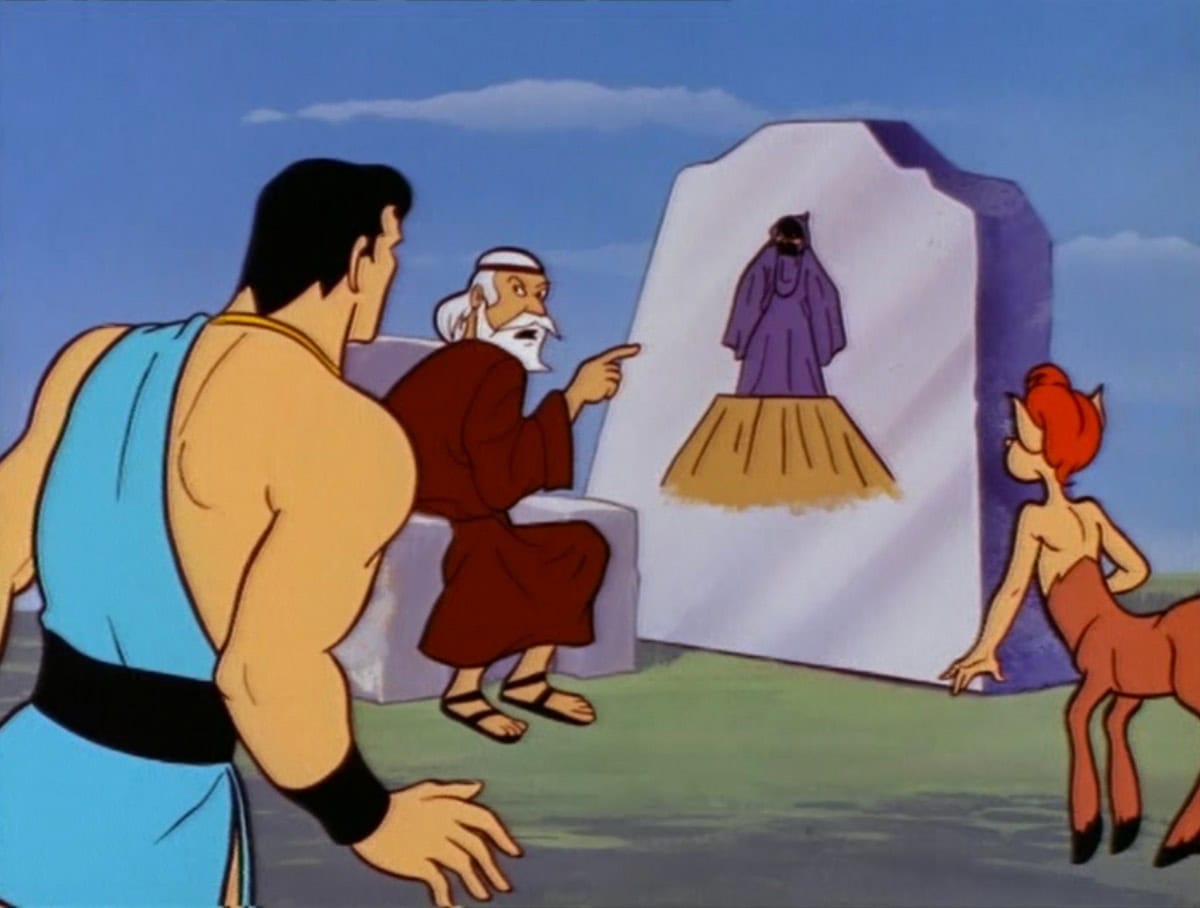 Watching Evil Sorcerer Daedalus Crystal Rock of Dodonis