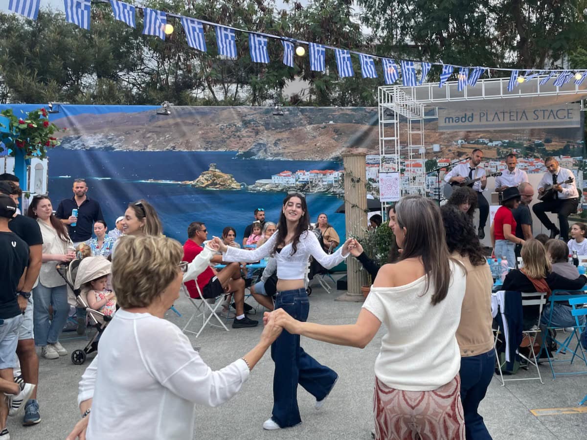 Paniyiri Greek Festival Visitors Greek Dancing