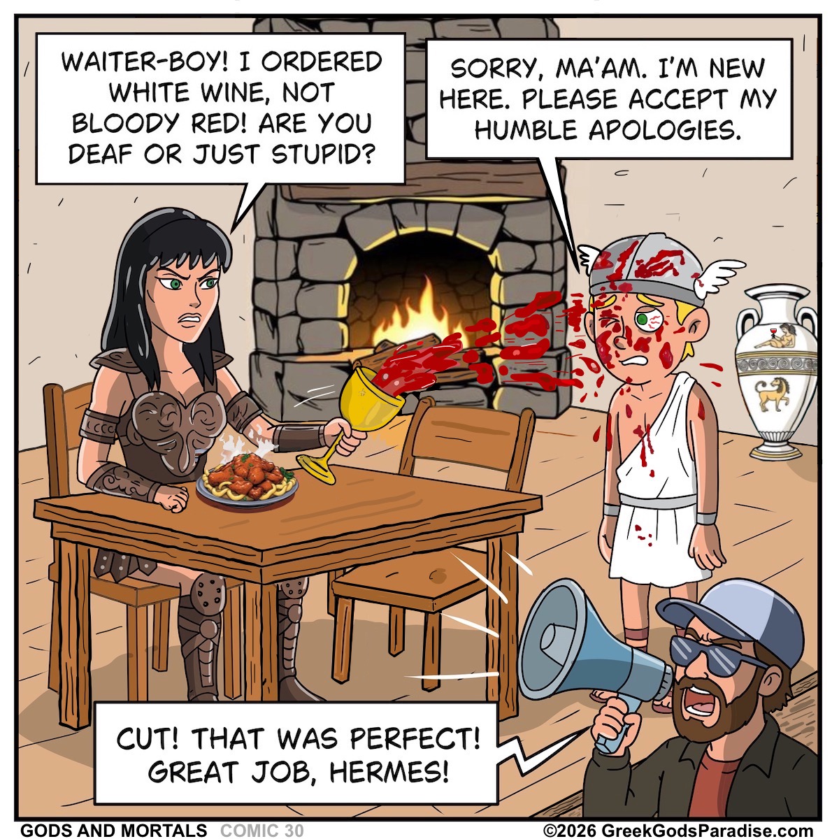 Xena Warrior Princess Comic Olympian God Hermes