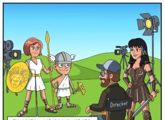 Xena Warrior Princess Comic Olympian Gods